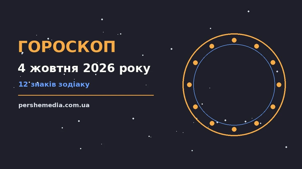 Гороскоп на 4 жовтня 2026 року: кар'єра, фінанси, переговори для дванадцяти знаків